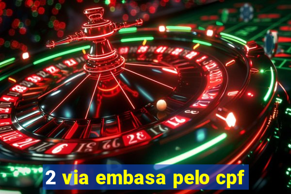 2 via embasa pelo cpf